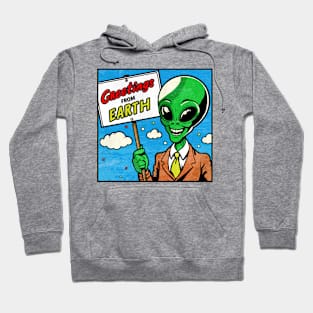 UFO Greetings from Earth Hoodie